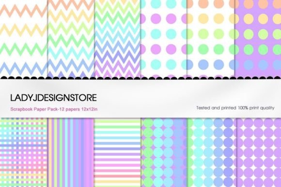 Download Digital Scrapbook Paper Pack - Scrapbook paper pack Collection