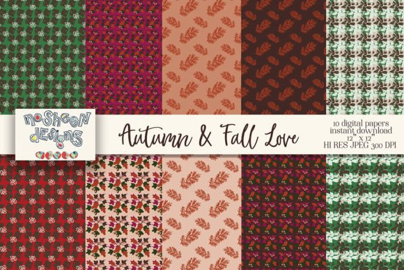Download Autumn and Fall Scrapbook Paper Pack - Scrapbook paper pack Collection