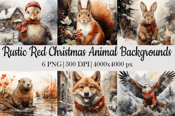 Download Christmas Animal Background - Animal background Collection