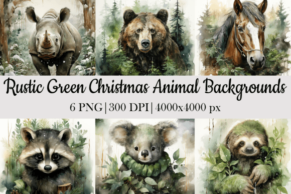 Download Christmas Animal Background - Premium Resources