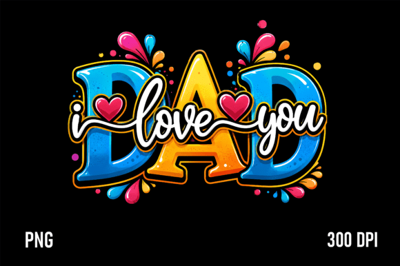 Download I Love You Dad Fathers Day PNG - Father Collection