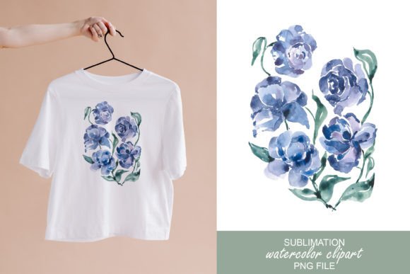 Download Watercolor Flower Bouquet Sublimation - Sublimation Collection