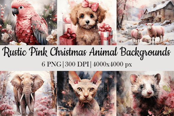 Download Christmas Animal Background - Premium Resources