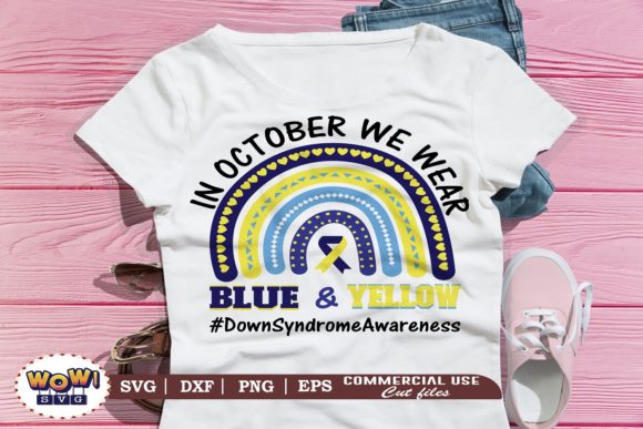 Download In October We Wear Blue and Yellow - October Collection