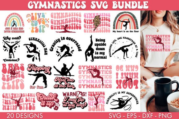 Download Gymnastics SVG Bundle PNG Sublimation - Sublimation Collection