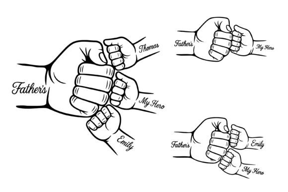 Download Father’s Day Fist Bump Art - Father Collection