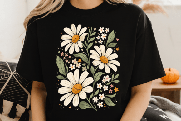 Download Vintage Daisy Flower Botanical PNG - Botanical Collection