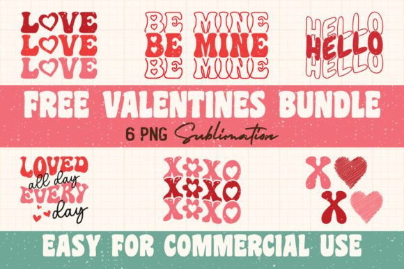 Download Retro Valentines Day Sublimation Bundle - Sublimation Collection