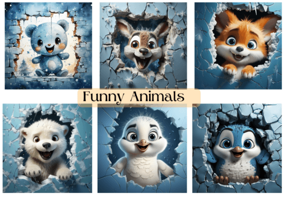 Download 3D Cute Animal Background - Animal background Collection