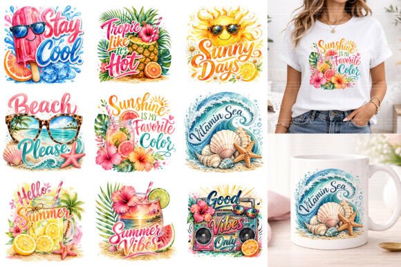 Download Summer Beach Sublimation PNG - Sublimation Collection