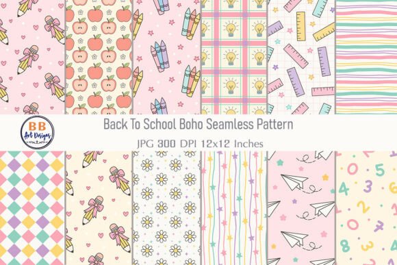 Download Back to School Paper Pattern Background - Back to school paper Collection