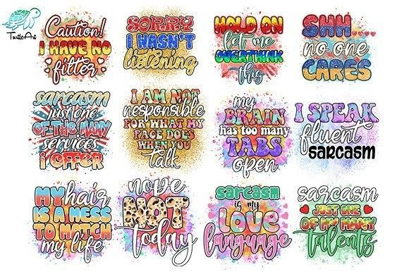 Download Funny Sarcastic Sublimation Bundle - Sublimation Collection