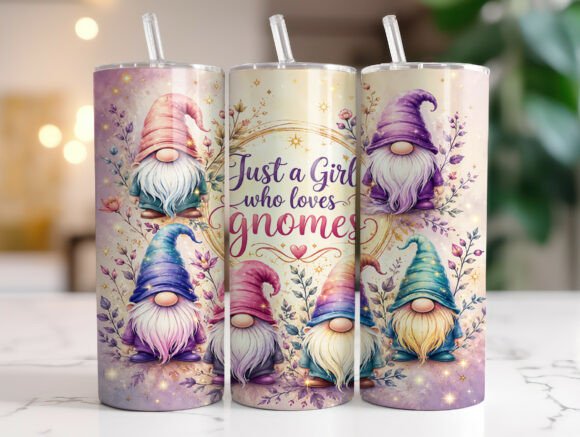 Download Pastel Gnome Tumbler Wrap Sublimation - Sublimation Collection