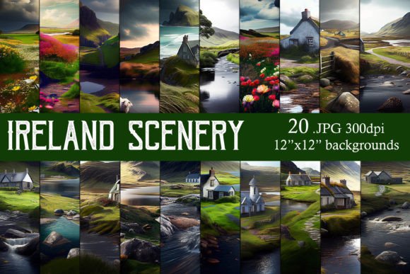 Download Ireland Scenery 12x12 Backgrounds - 12x12 Collection