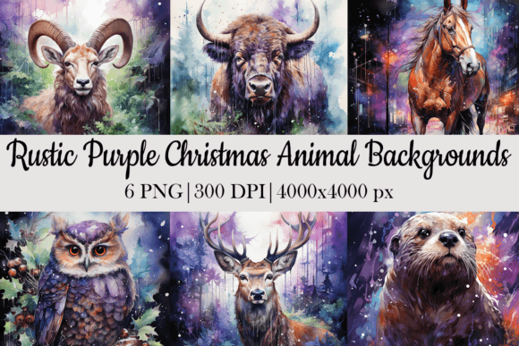 Download Christmas Animal Background - Premium Resources